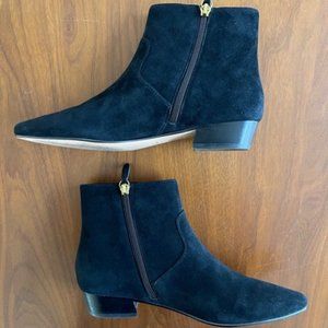 J.Crew pointy toe boots in suede women's size 7 - original box,  worn once